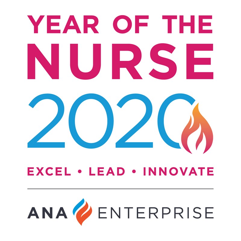 ANA Year of the Nurse logo.