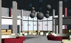 The new Learning Commons on the first floor of O&rsquo;Leary Library will offer improved collaboration spaces for students.