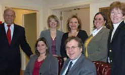 Carnegie team members included, standing from left,&nbsp;Ahmed Abdelal, Robin Toof, Lisa Abdallah, Linda Barrington and Judy Boccia and, seated, Patty Coffey and Paul Marion.