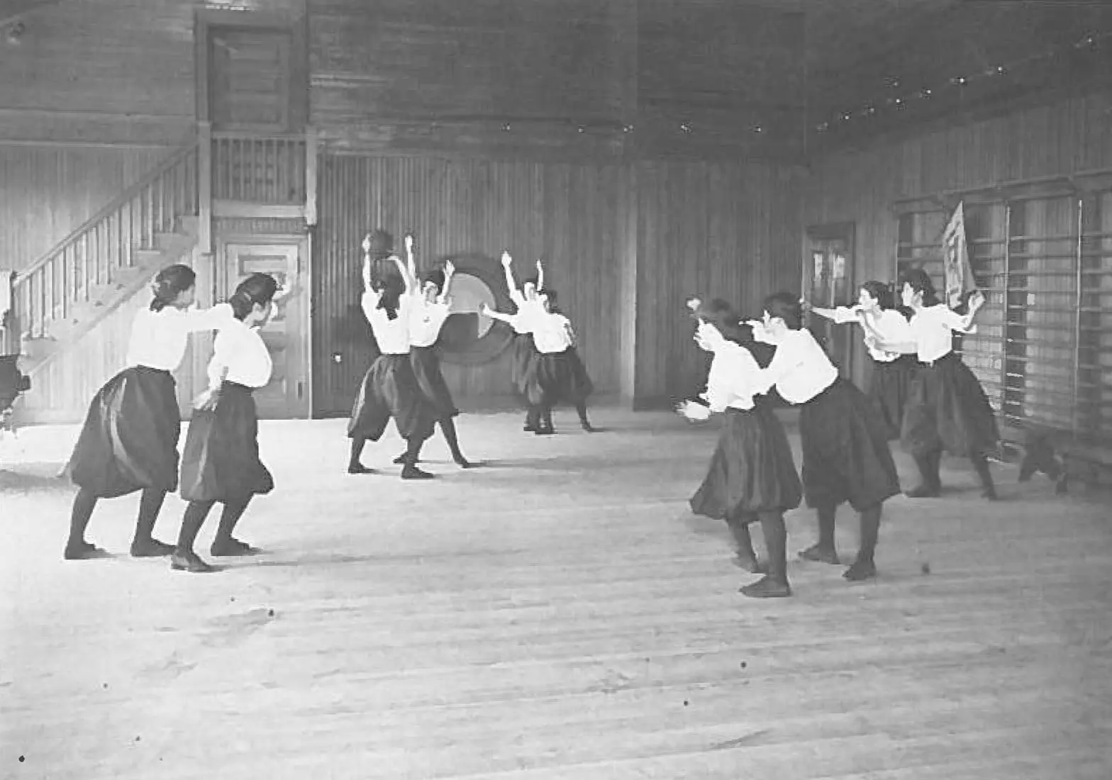 UMass Lowell's illustrated history includes clues to school's past, like the gym that is now academic offices in Coburn Hall.