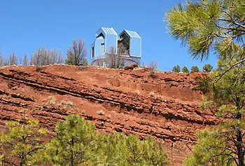 Engineers and technicians are putting the finishing touches on Lowell Observatory&rsquo;s new Discovery Channel Telescope, which sits on top of an ancient cinder cone in Happy Jack, Ariz., at an elevation of 7,760 feet above sea level.