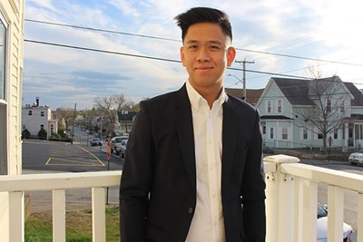 International student Duy "Jeremy" Cung is about to graduate from UMass Lowell in mechanical engineering