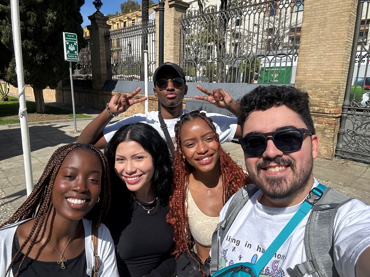 Study abroad Seville selfie