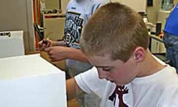 DesignCamp workshops provide students in grades 5 to 10 with a series of fun, challenging learning opportunities that engage them in design and experimentation.