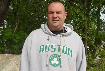 Michael Keegan, UMass Lowell senior English major, &nbsp;is running for the Student Veterans Organization.