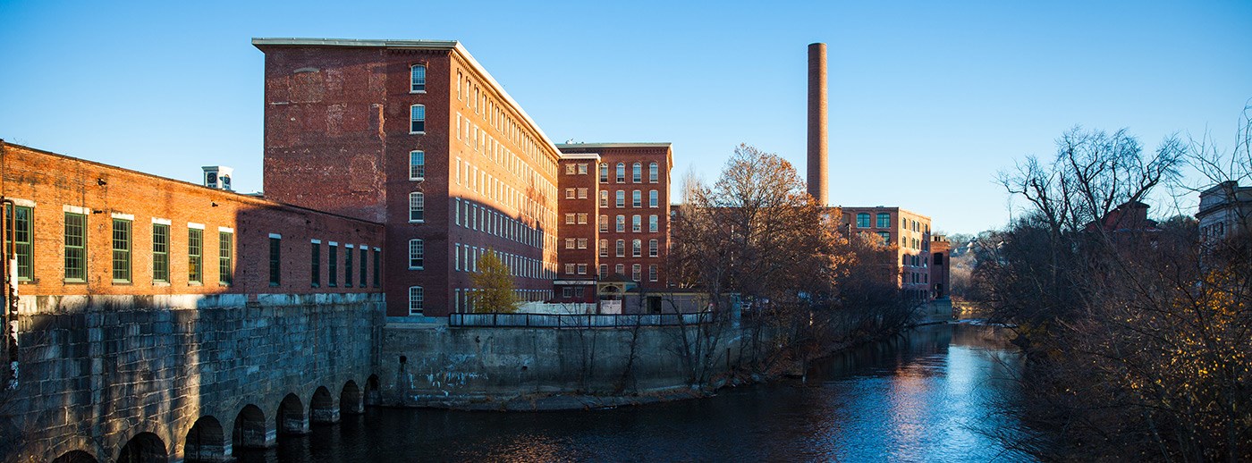 Lowell encompasses an integrated canal system whose inception in the early 1820s helped Lowell become a center for textile mill production. 