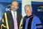 President of Dublin City University Brian MacCraith, who signed a collaborative agreement with UMass Lowell the day after his inauguration, stands with UMass Lowell Chancellor Marty Meehan.