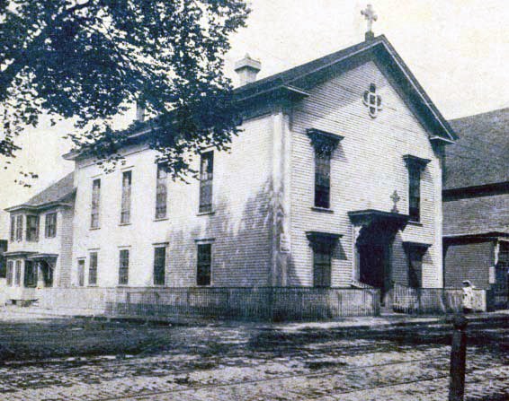 St. Anthony's Church on Gorham Street, Lowell, c. 1908