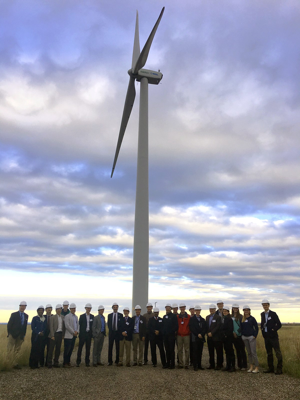 POWER-US team during NREL tour, Colorado. WindSTAR is part of the team collaborating with the Partnership for Offshore Wind Energy Research (POWER-US) to accelerate discovery, innovation and job creation.