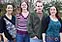 The principal organizers of the Student Environmental Alliance are, from left, Erin Sullivan, Danielle Sherman, Tyler Arrigo and Meghan Mandel.