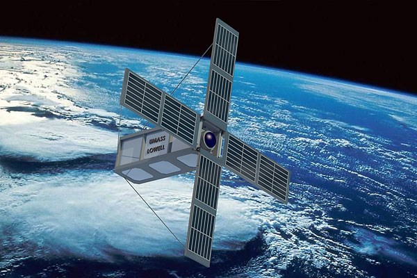 SPACE HAUC-1 satellite in orbit