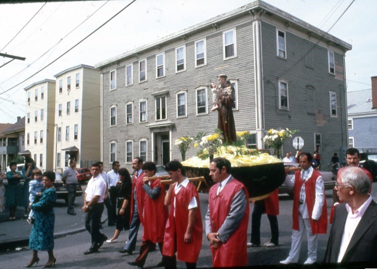 St. Anthony's Procession through Back Central neighborhood