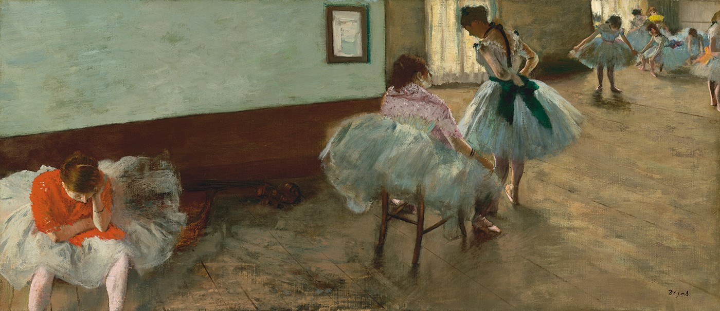 The Dance Lesson, Edgar Degas