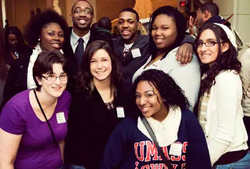 UMass Lowell students visited the Capitol building while in Washington, D.C.