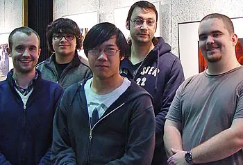 From left, UMLJUR editors Daniel Warden, Nathan Manalo, Raymond Lam, Denis Jakuj and Robert DeMatteo. Missing from the photo is Brian Gablaski.