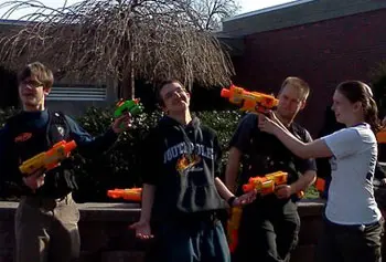 Nerf toy guns and shuffling zombies will be a common sight on South Campus in October.