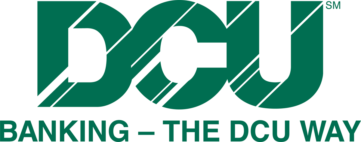 Logo for Digital Federal Credit Union - letters DCU with Banking - The DCU Way underneath.