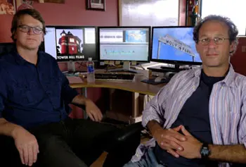 Nathan Hendrie and Chad Montrie of Tower Hill Films at 60 Island St., Lawrence produced the documentary, "Tough Love," a meditation on dominance and dogs.
