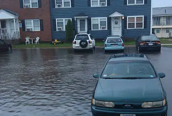 The city of Lowell saw some flooding from Hurricane Irene but the campus&nbsp;was spared&nbsp;any major&nbsp;damage.