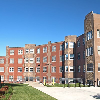Sheehy Hall is a student residence hall on the UMass Lowell campus