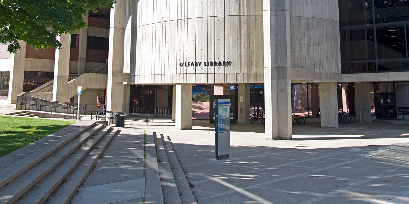 O'Leary Library facade