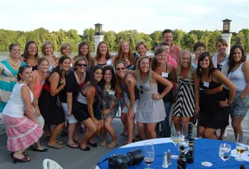 The national champion field hockey team was celebrated July 7th at the Sunset Social.