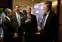 From left, Jay Gonzalez, Massachusetts secretary of administration and finance; Prof. Stephen McCarthy, co-director of M2D2; UMass Lowell Chancellor Marty Meehan and David MacKenzie, executive director of the UMass Building Authority, at the opening event.