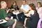 Teachers engage in lively group discussions during this year’s CS4HS workshop and conference.
