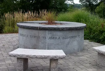 The &ldquo;Unity&rdquo; memorial and garden are intended to offer visitors a meditative space to remember loved ones lost.