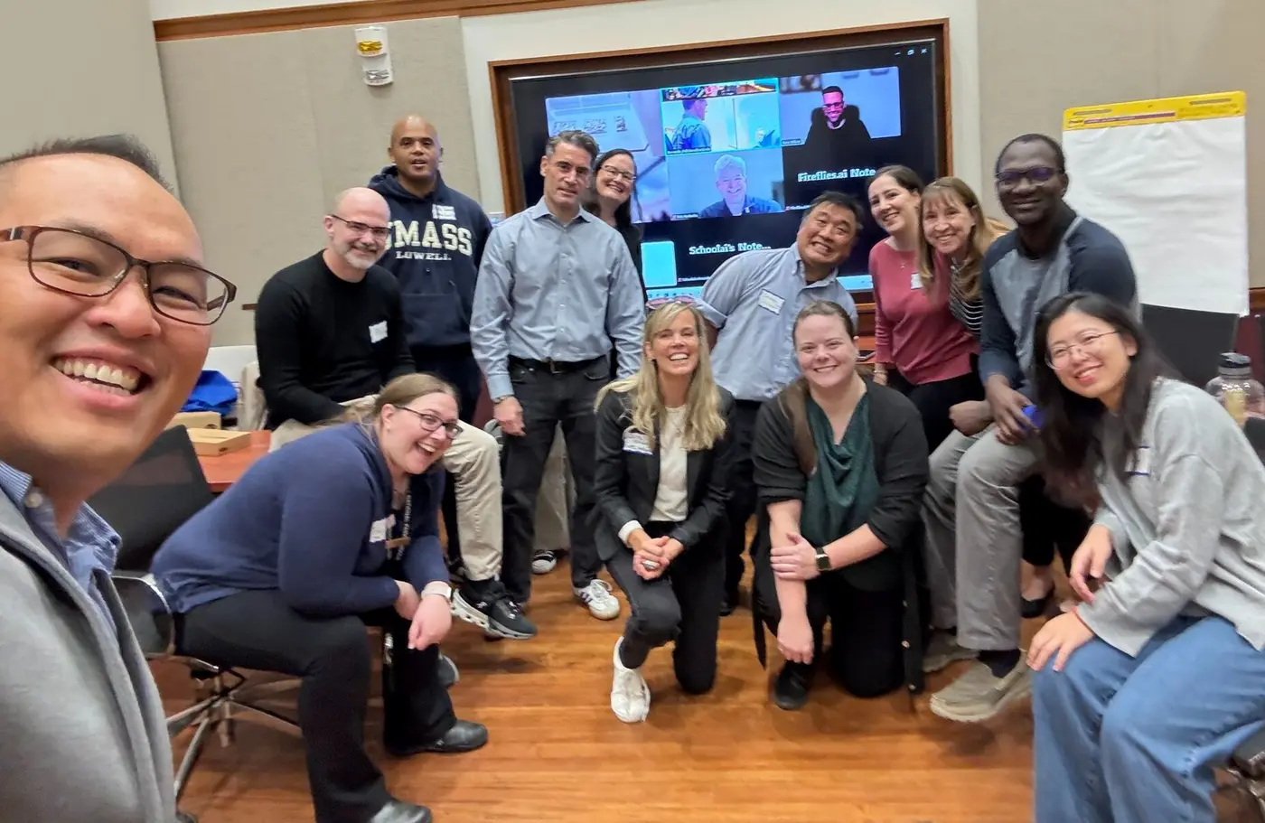 Group shot from AI CoTeach meeting