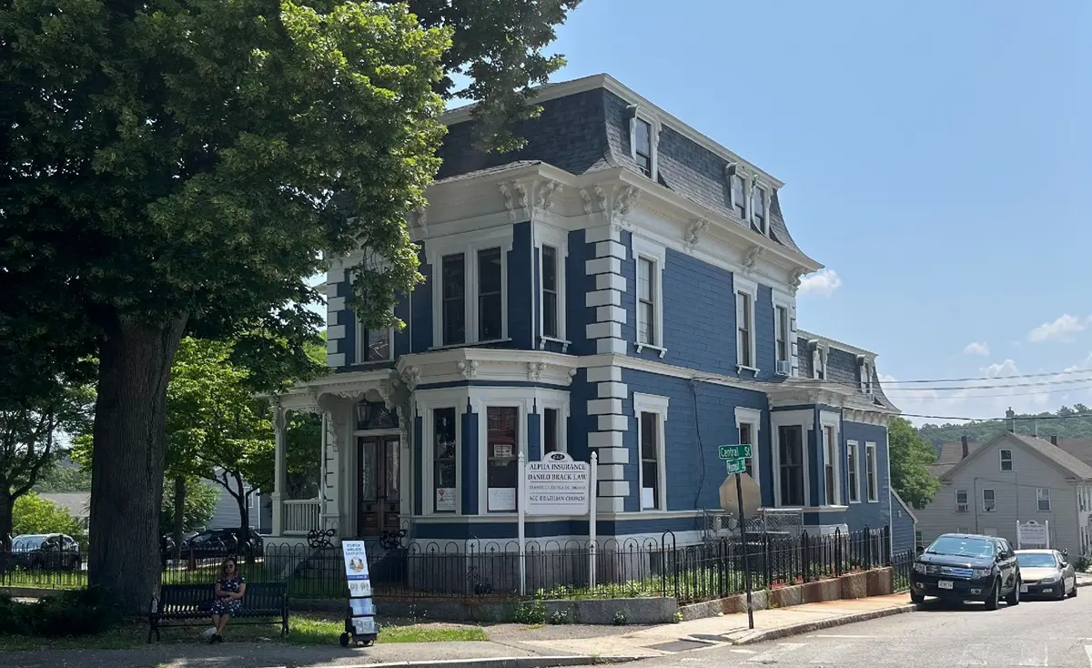 Samuel Wood House on Central Street in Lowell