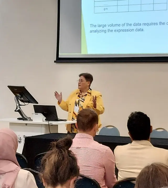 Dr. Megherbi delivered  a Keynote Presentation at the MVML 2023