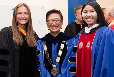 UMass Lowell Chancellor Julie Chen at 2022 Convocation