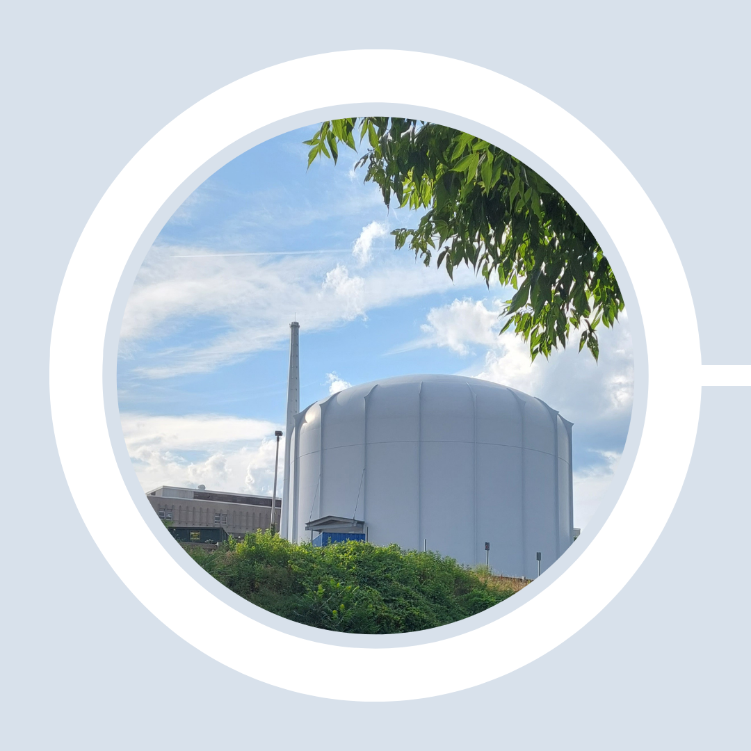 Street-level view of the 1-megawatt nuclear reactor facility on UMass Lowell's North Campus.