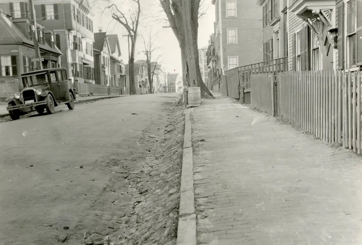 Chapel Street looking south in 1929.