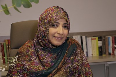 2018 Greeley Scholar Tawakkol Karman