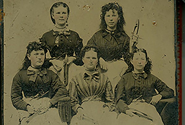 Lowell Mill Girls - credit UMass Lowell with photo