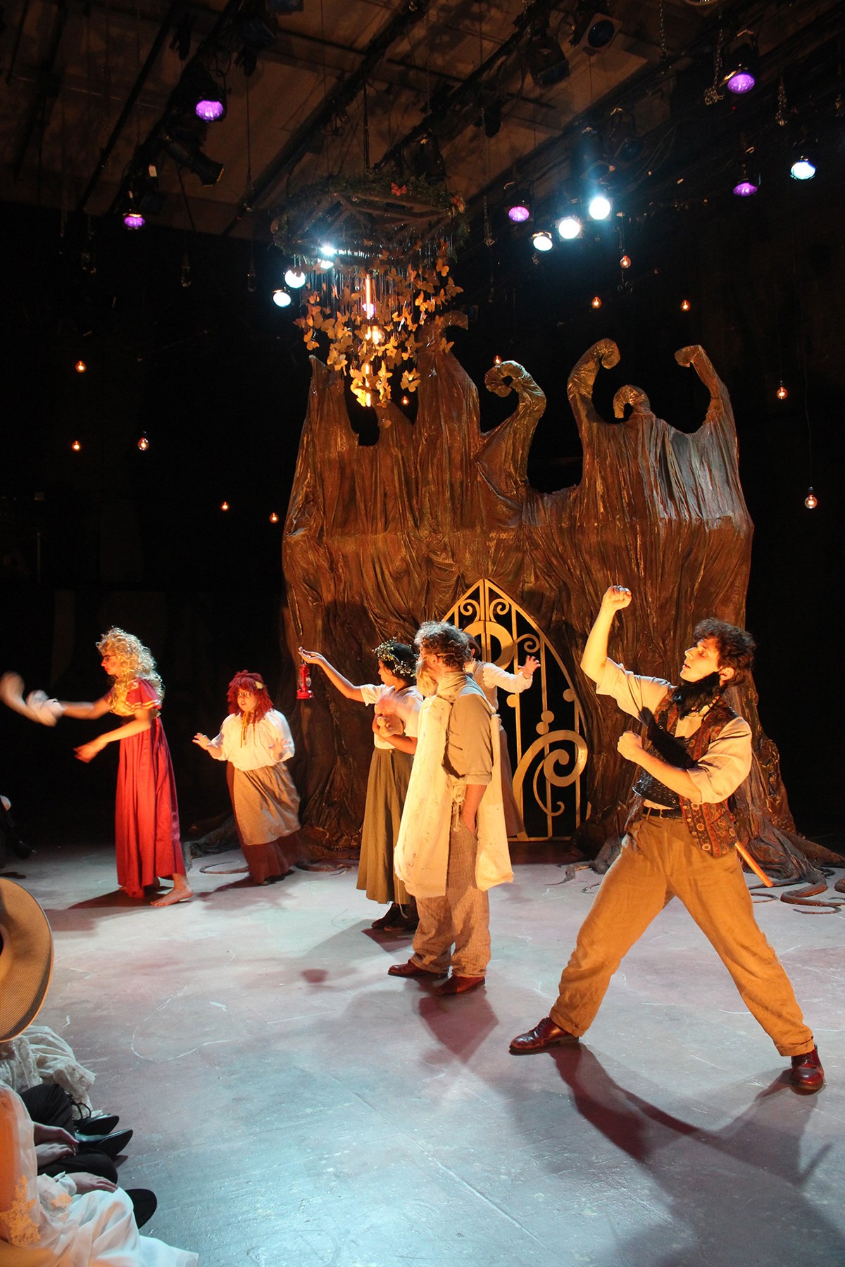 UMass Lowell students perform A Midsummer Night's Dream, the comedy written by William Shakespeare in 1595/96.