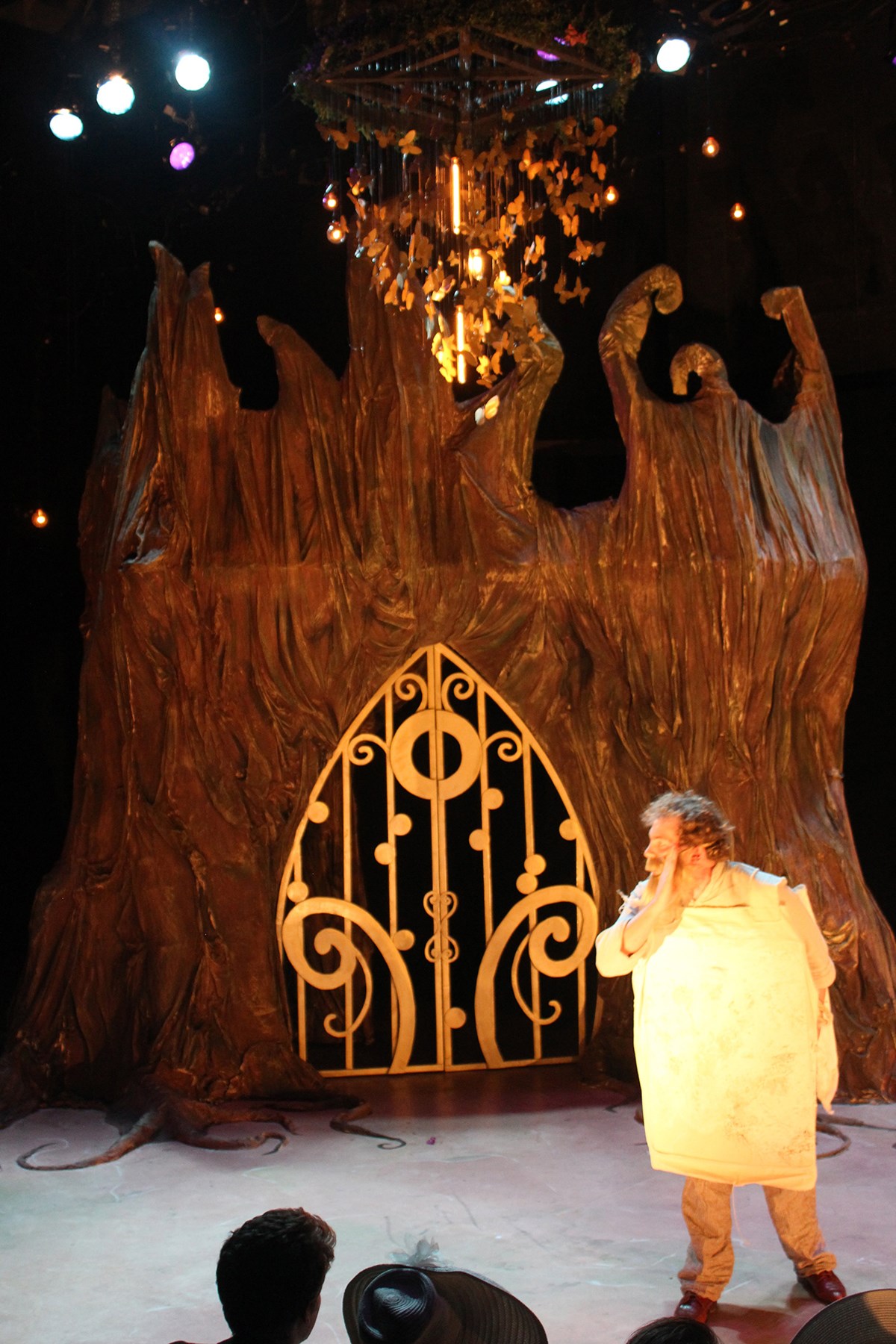 Student performs in Midsummer Night's Dream