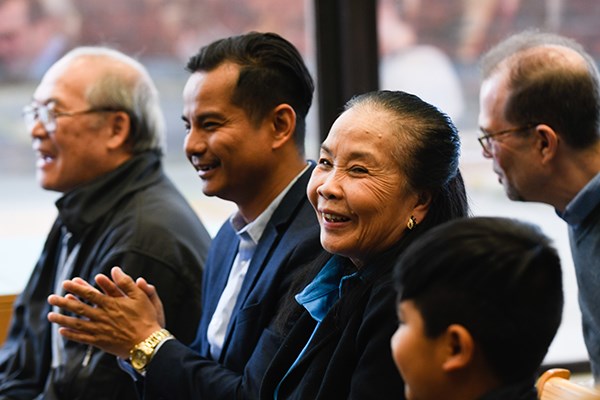 The Southeast Asian community in Lowell turned out in force for the launch of the Southeast Asian Digital Archive at UML