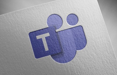 Teams Logo Embossed on Paper