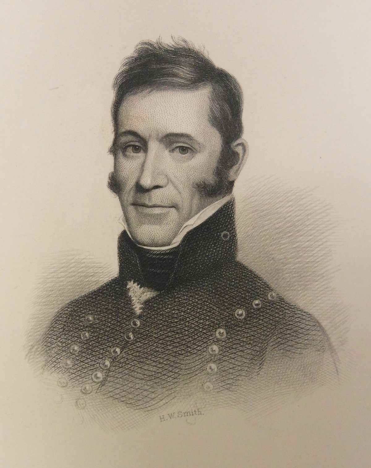 Black and white portrait of Captain Alden Partridge.