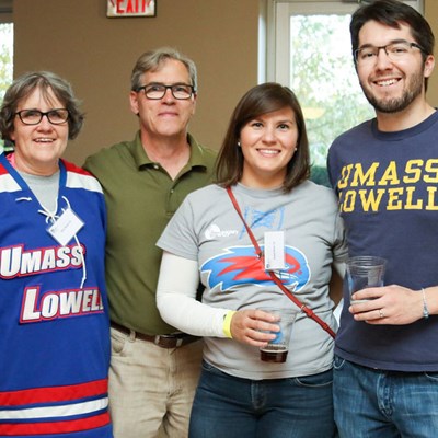 Group of UMass Lowell alumni at an event in Colorado