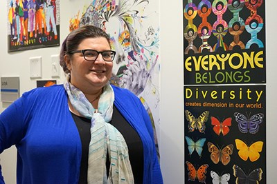 Amy Liss heads up the new LGBTQ+ Resource Center at UMass Lowell