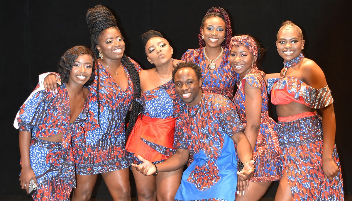 Group of young Black dancers