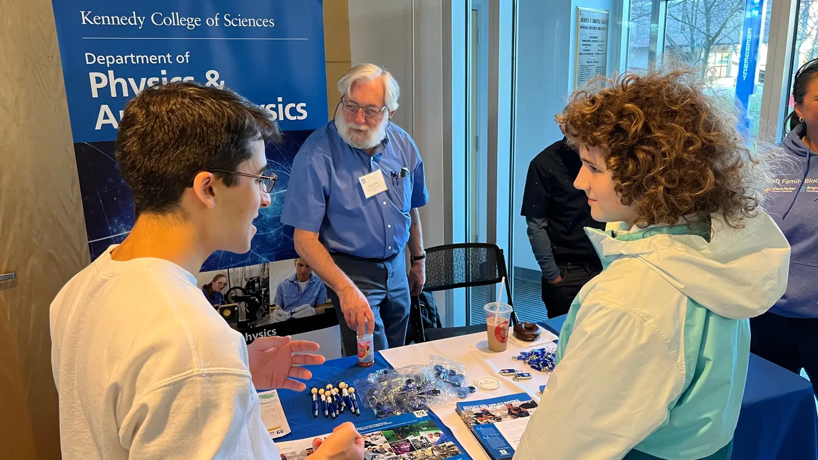 Art Mittler with students