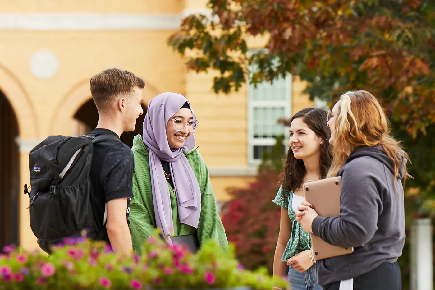 Aya Oulal and Meghan Brady