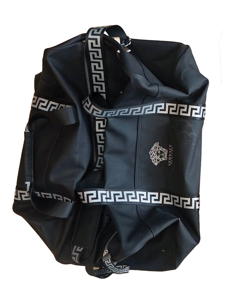 Black Versace backpack