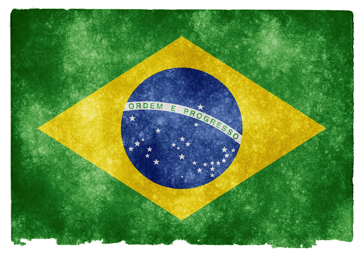 “Brazil Grunge Flag” by Nicolas Raymond is licensed under CC BY 2.0
