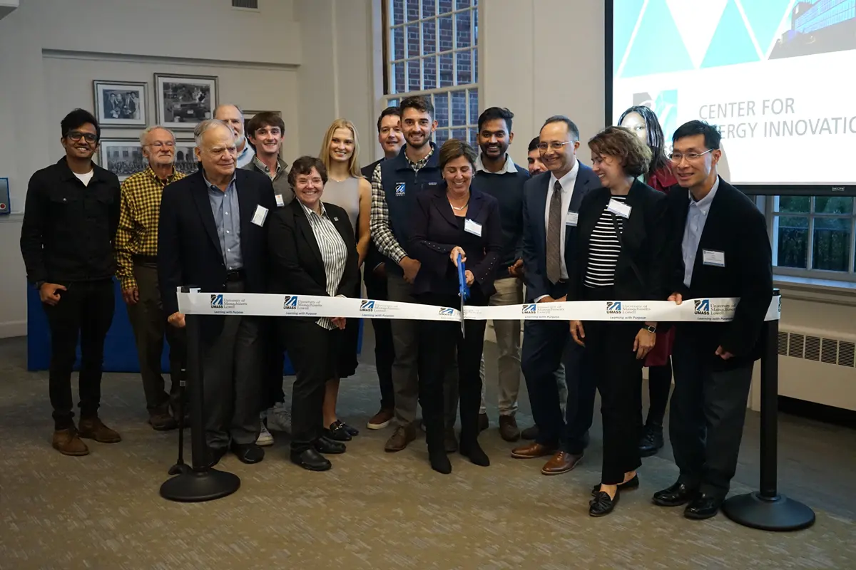 Ribbon-cutting by Secretary of Energy Rebecca Tepper to launch the Center.